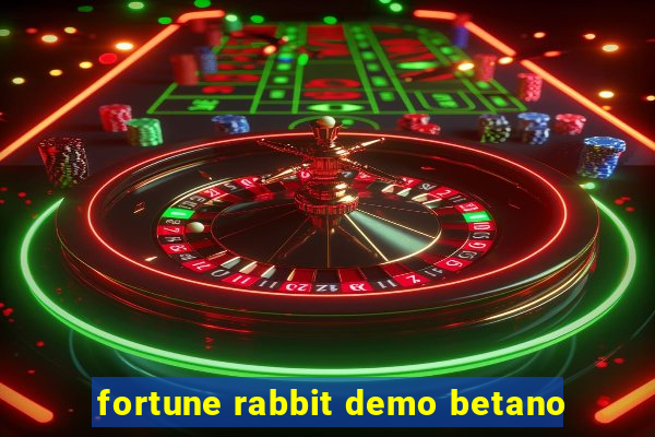 fortune rabbit demo betano